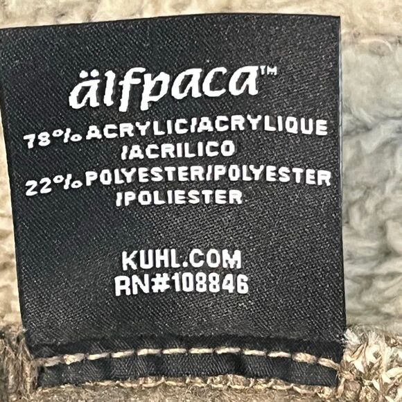 Kuhl Men’s Europa 1/4 Zip Fleece Pull On Tan Sweater Sz L - Picture 9 of 15